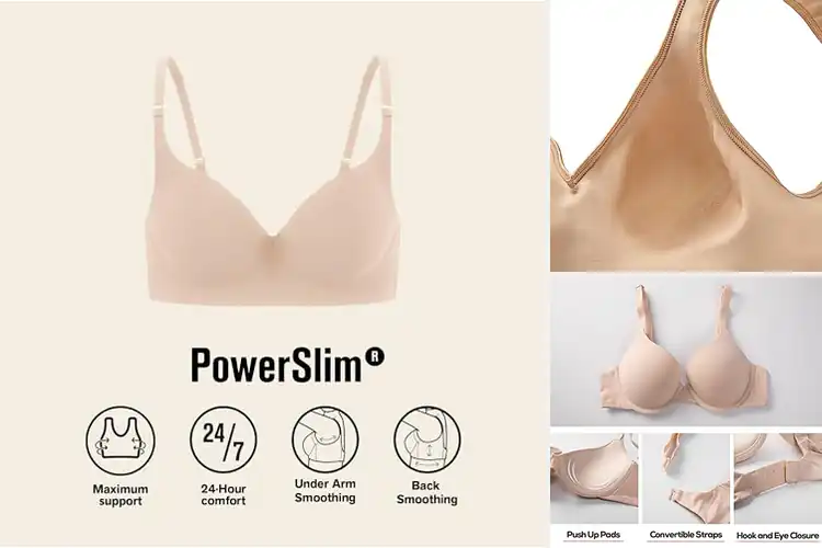 Detailed view of Best Tall Smoothing Band Bras