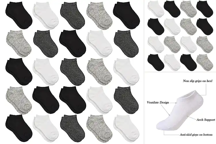 Detailed view of Best Toddler Ankle Socks