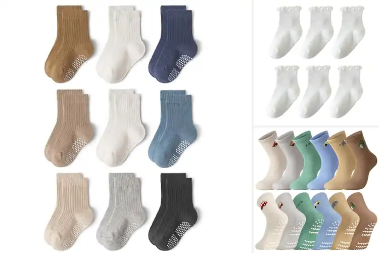 Detailed view of Best Toddler Cotton Socks