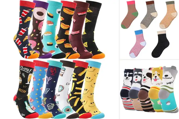 Detailed view of Best Unisex Cute Socks