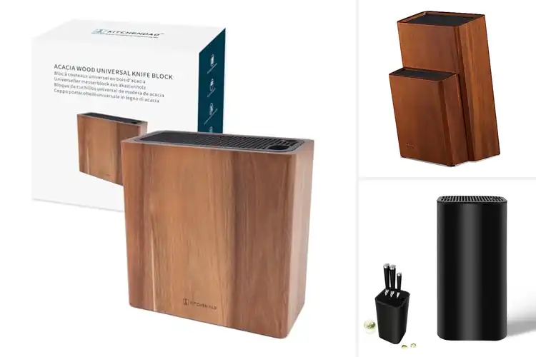 Detailed view of Best Universal Knife Block For All Knife Types