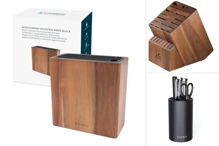 Detailed view of Best Universal Knife Slot Block