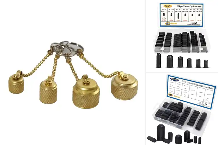 Detailed view of Best Vacuum Pump Cap Kits