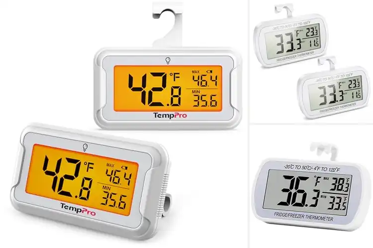Detailed view of Best Waterproof Fridge Thermometers