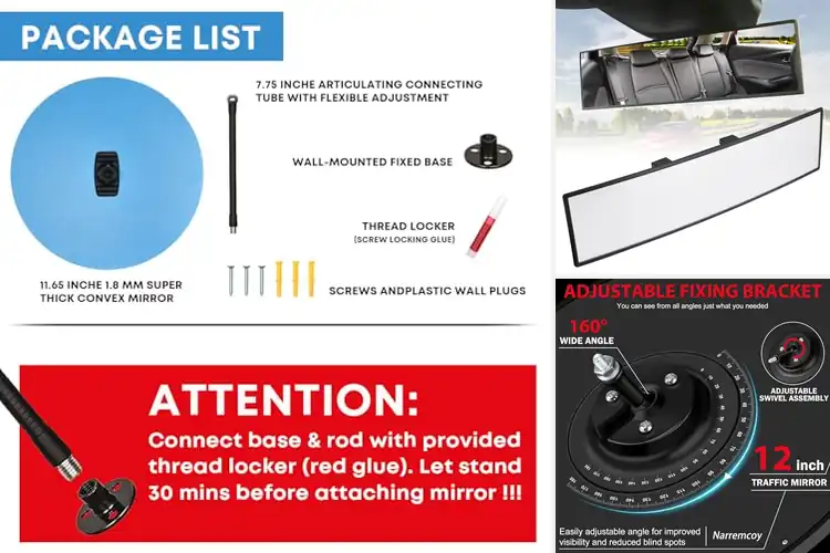 Detailed view of Best Wide Angle Mirror