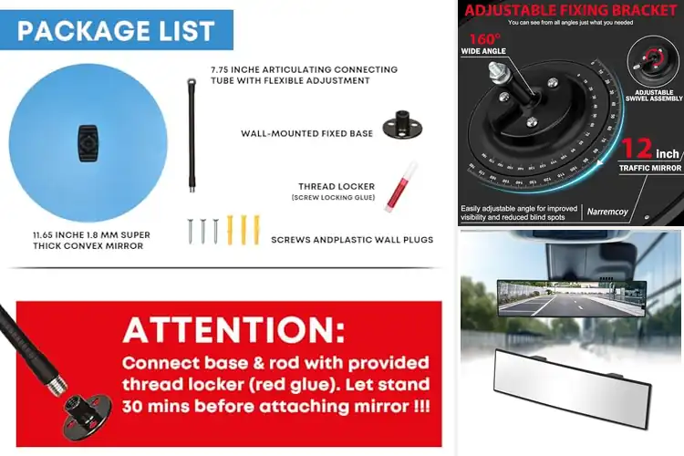 Detailed view of Best Wide Angle View Mirrors