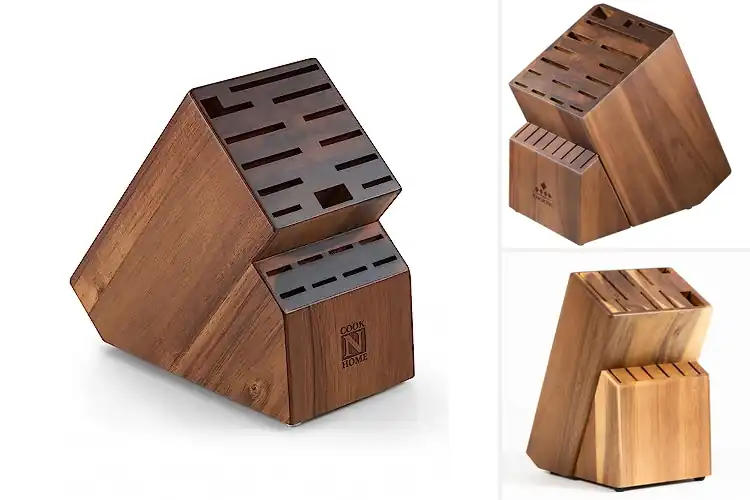 Detailed view of Best Wood Knife Blocks