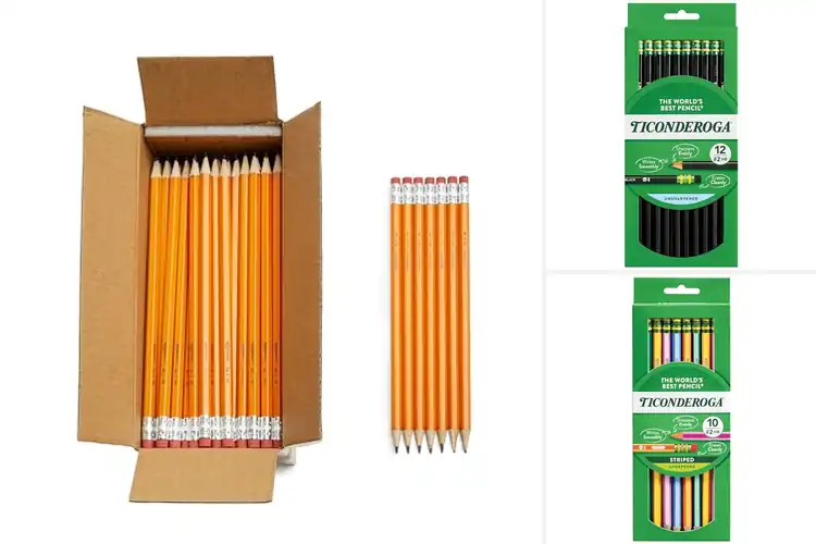 Detailed view of Best Wooden Pencils for Smooth Writing & Smudge-Free Erasing